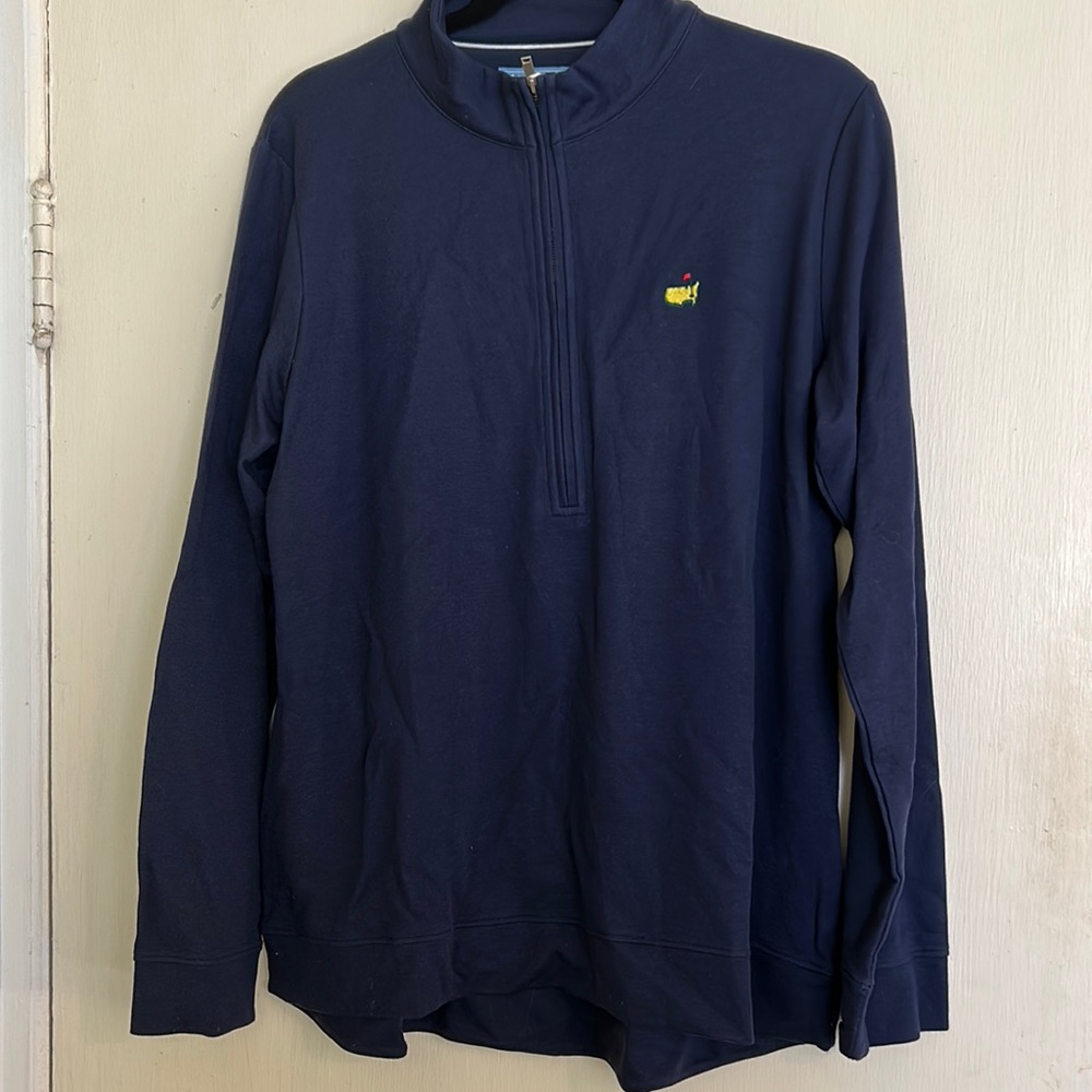 MASTERS Augusta National Half Zip Sweatshirt NEW